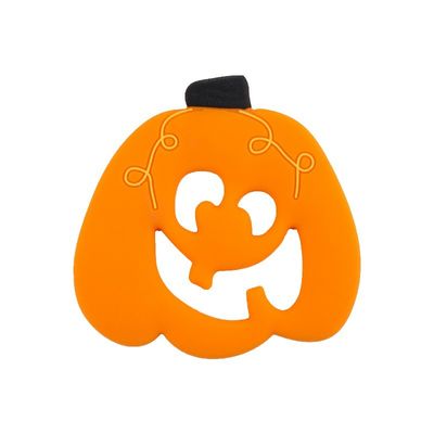Bébé fait sur commande Teether de silicone avec la forme de bonhomme en pain d'épice de Halloween Ghost