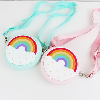 Sac d'épaule de Mini Rainbow Custom Made Silicone pour le bébé d'enfant