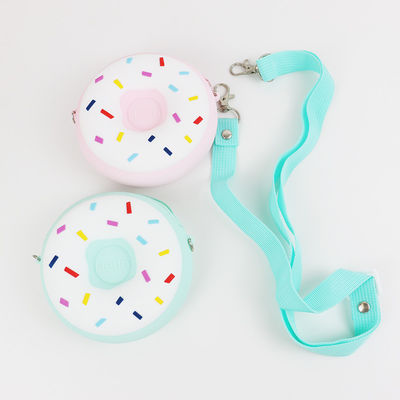 Fonctionnel multi coloré imperméable de Mini Silicone Donut Shoulder Bag