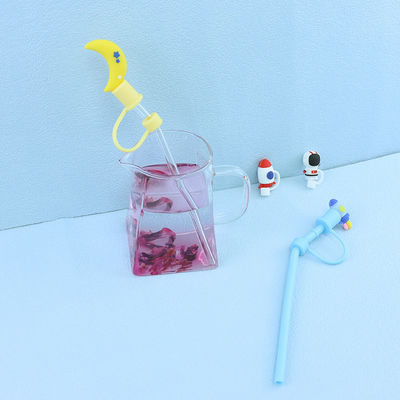 Vente en gros disponible Straw Topper Charms pour différentes tailles de matériaux Straw Sippy