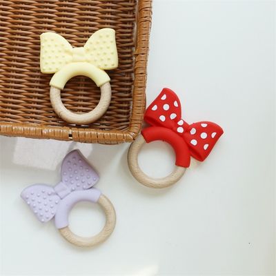 Dentissage en silicone de qualité alimentaire congelé pour un soulagement supplémentaire Jouet éducatif bébé Dentissage en silicone de fruits