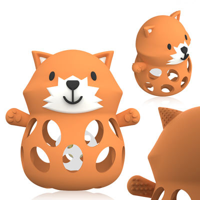 PAISEN BPA Free Animal Baby Teething Toy Food Grade Silicone Teething Mitten Anti Falling Wrist Hand Teethers Jouets à mâcher pour bébés