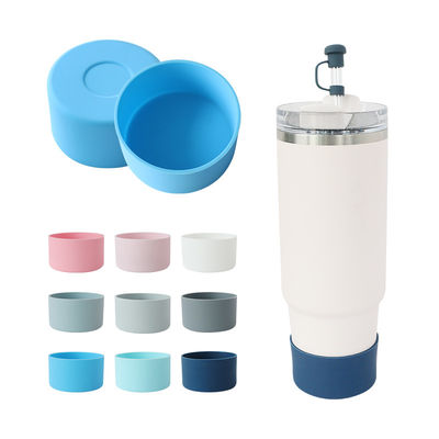 Bouteille de tampon en silicone Manche pour éteindre 40 oz 7,5 cm Tumbler Boot Stanley Cup bouteilles de silicone couvercle inférieur