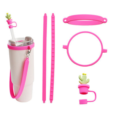 Sling personnalisé pour le tumbler personnalisé antidérapant étiquette de tasse Sippy Bouteille d'eau Porte-barres accessoires
