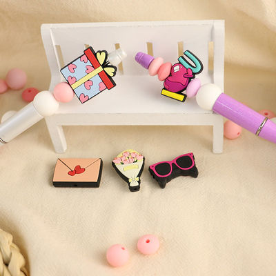 Doux de perle de dentition de silicone de catégorie comestible pour Toy Gift éducatif