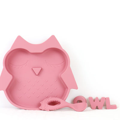 Cuillère de silicone de catégorie comestible de cuillère de bébé de nouveau venu avec les enfants écologiques d'enfant en bas âge alimentant à bébé la cuillère animale de silicone de style