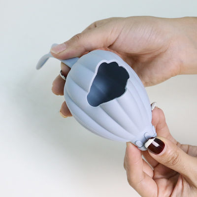 Caisse chaude de tétine de silicone de ballon à air, OEM factice écologique de caisse de support