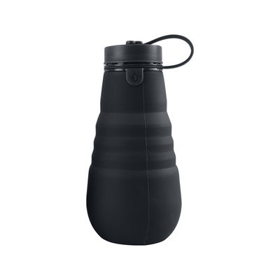 Doux de bouteille d'eau de silicone d'ODM d'OEM 500Ml pliable pour le fonctionnement