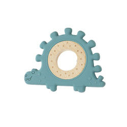 Bracelet en bois de jouets de couleur d'enfants multi de silicone pour le nourrisson