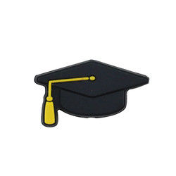 Perles focales adaptées aux besoins du client de silicone pour l'agrafe DIY de bracelet d'obtention du diplôme de stylos