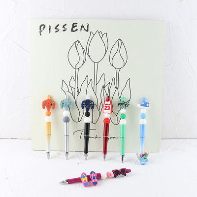 Perles libres de mastication de bébé de BPA, perles focales de silicone de catégorie comestible pour des stylos