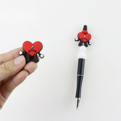 Mauvais matériel de catégorie comestible de Bunny Custom Silicone Focal Beads pour Pen Making