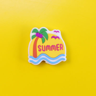 Perles faites sur commande de silicone de faire ses dents avec la forme de maillot de bain de bikini de lunettes de soleil d'été