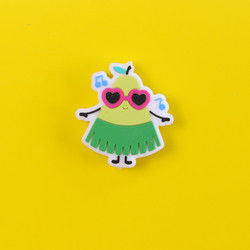 Perles faites sur commande de silicone de faire ses dents avec la forme de maillot de bain de bikini de lunettes de soleil d'été