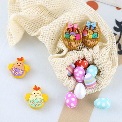 Oeufs focaux Bunny Shape For Pen Making de poulet de silicone de perles de catégorie comestible