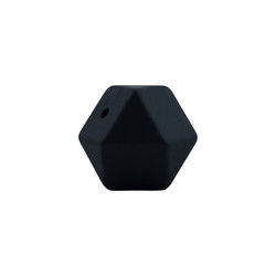 sécurité écologique de perle de dentition de silicone d'hexagone de 17mm masticable pour la dentition de bébé