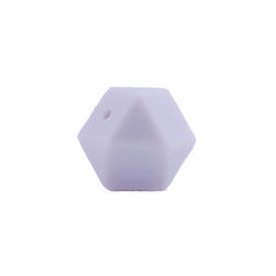 sécurité écologique de perle de dentition de silicone d'hexagone de 17mm masticable pour la dentition de bébé