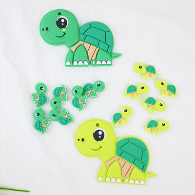 Perles animales de petit silicone, bébé Teether de perles de silicone pour le bracelet de chaînes de collier