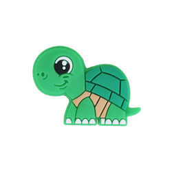 Perles animales de petit silicone, bébé Teether de perles de silicone pour le bracelet de chaînes de collier