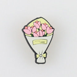 Perle rose de dentition de silicone de bijoux non toxique pour le cadeau du bébé DIY