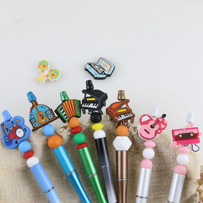 Le silicone écologique a personnalisé faire ses dents des perles pour le bracelet de Keychains
