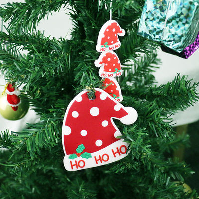 Mini Food Grade Christmas Silicone perle pour le collier de chaîne de tétine de DIY