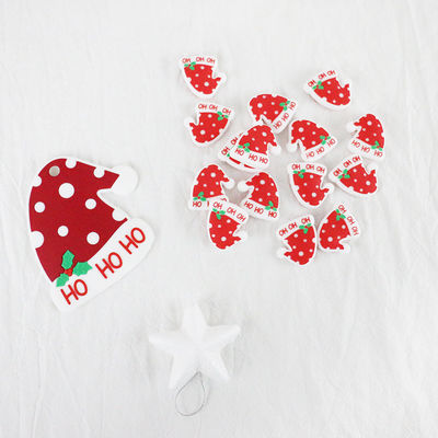 Mini Food Grade Christmas Silicone perle pour le collier de chaîne de tétine de DIY