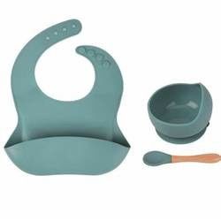 Personnaliser l'alimentation du bébé en silicone Plate à table avec plaque de section en silicone
