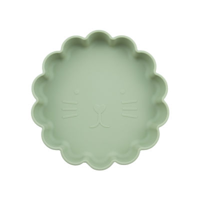 Le silicone écologique d'enfant en bas âge d'aspiration plaque le doux pour l'OEM de dîner de bébé