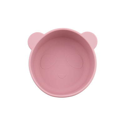 La cuvette écologique de silicone a placé la forme ronde pour l'OEM de voyage de famille