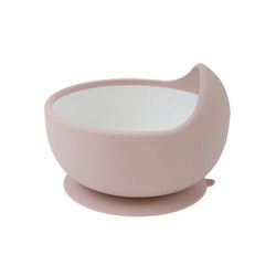 Ensemble libre fait sur commande de bol d'aliment pour bébé de BPA, cuvette de silicone de bébé d'aspiration de catégorie comestible
