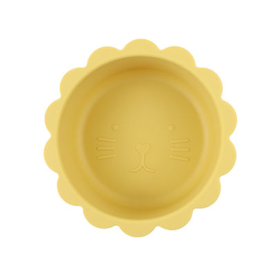 La cuvette de silicone d'aspiration a placé le PVC libre de BPA libre pour les enfants infantiles unisexes