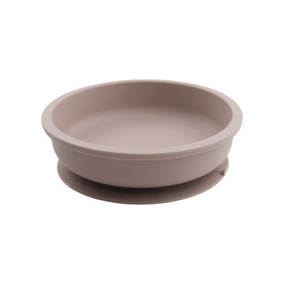 La cuvette de silicone d'aspiration de catégorie comestible a placé pour l'alimentation d'enfant en bas âge de bébé