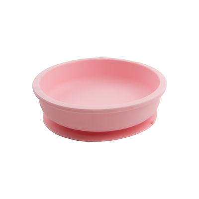 La cuvette de silicone d'aspiration de catégorie comestible a placé pour l'alimentation d'enfant en bas âge de bébé