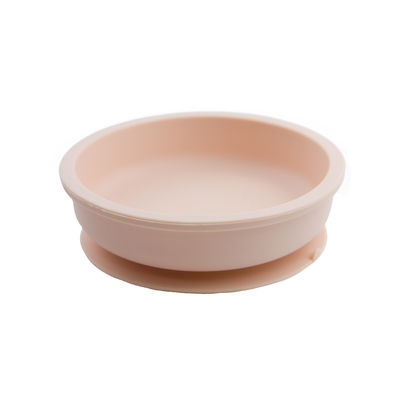 La cuvette de silicone d'aspiration de catégorie comestible a placé pour l'alimentation d'enfant en bas âge de bébé