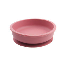 La cuvette de silicone d'aspiration de catégorie comestible a placé pour l'alimentation d'enfant en bas âge de bébé