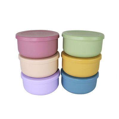 Ensemble fonctionnel multi de cuvette de silicone, conteneurs de silicone avec du CE des couvercles BSCI certifié