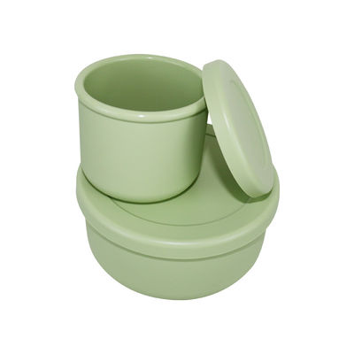 Ensemble libre de cuvette de silicone de BPA, silicone Bento Boxes With Customized Logo