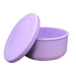 Ensemble libre de cuvette de silicone de BPA, silicone Bento Boxes With Customized Logo
