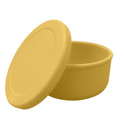 Ensemble libre de cuvette de silicone de BPA, silicone Bento Boxes With Customized Logo