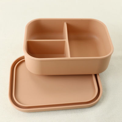 gamelle pliante de silicone de 800ml 1200ml pour le bento extérieur de bureau