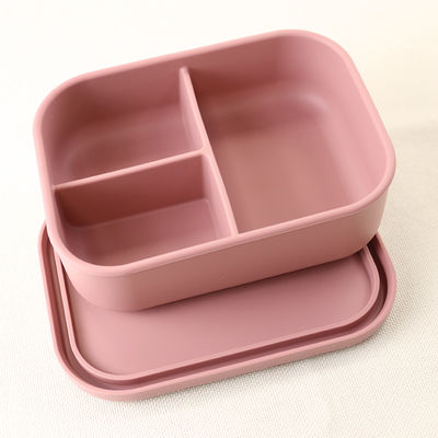 gamelle pliante de silicone de 800ml 1200ml pour le bento extérieur de bureau
