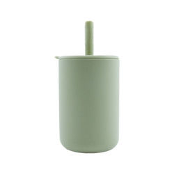 Le rond multiple de tasse d'enfants de silicone de couleur forment la preuve libre de flaque de BPA pour le nourrisson