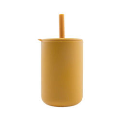 Le rond multiple de tasse d'enfants de silicone de couleur forment la preuve libre de flaque de BPA pour le nourrisson