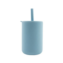 Le rond multiple de tasse d'enfants de silicone de couleur forment la preuve libre de flaque de BPA pour le nourrisson