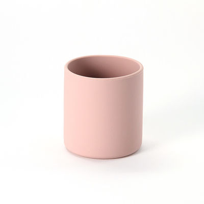 La tasse BPA d'enfants de silicone de preuve de flaque libèrent non toxique pour la formation infantile