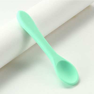 Le nourrisson libre sûr de silicone de BPA administre micro-ondable à la cuillère non toxique