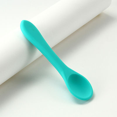 Le nourrisson libre sûr de silicone de BPA administre micro-ondable à la cuillère non toxique