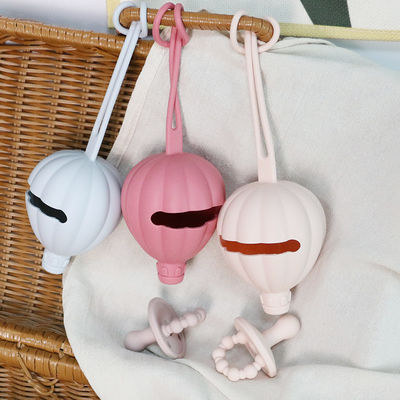 Poche chaude de tétine de forme de ballon à air de silicone de BPA de tétine de support sûr libre de caisse