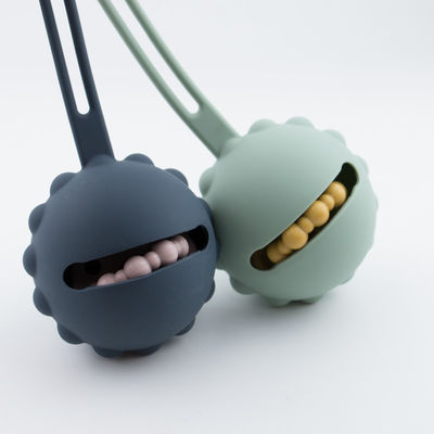Caisse de tétine de silicone de catégorie comestible, poche factice Cat Kitten Shape de support de silicone